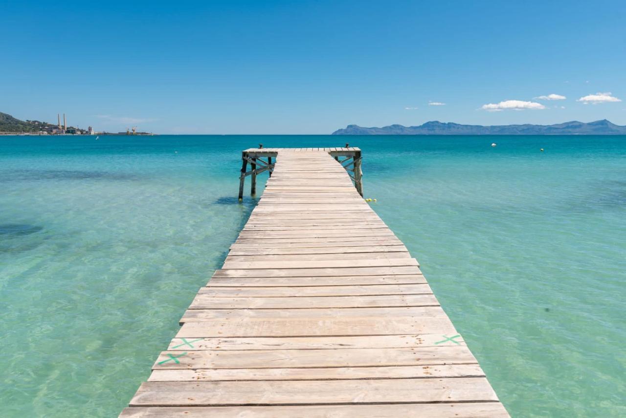 Bonito Y Relajante Apartamento En Puerto Alcudia Exteriör bild
