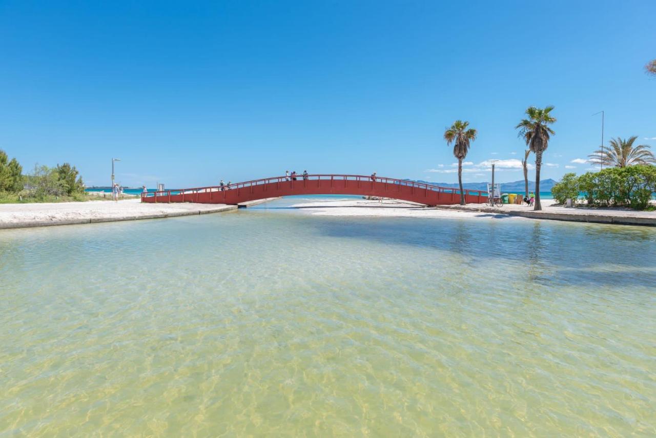 Bonito Y Relajante Apartamento En Puerto Alcudia Exteriör bild