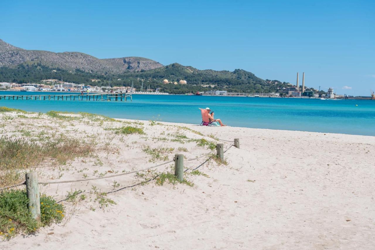 Bonito Y Relajante Apartamento En Puerto Alcudia Exteriör bild